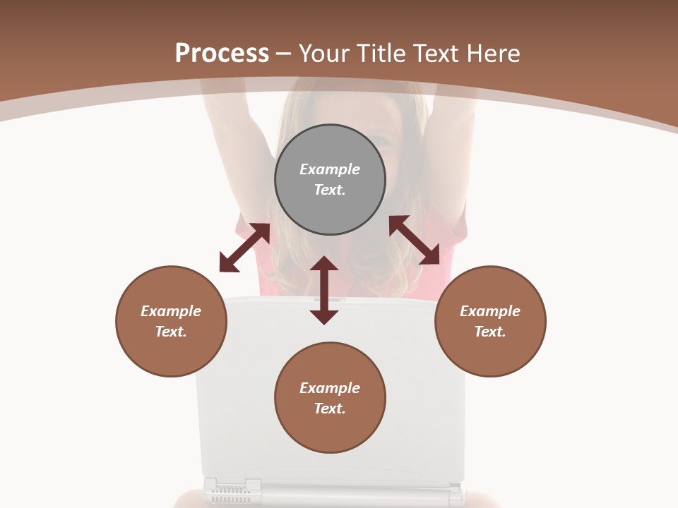 Invitation Balloon Cartoon PowerPoint Template