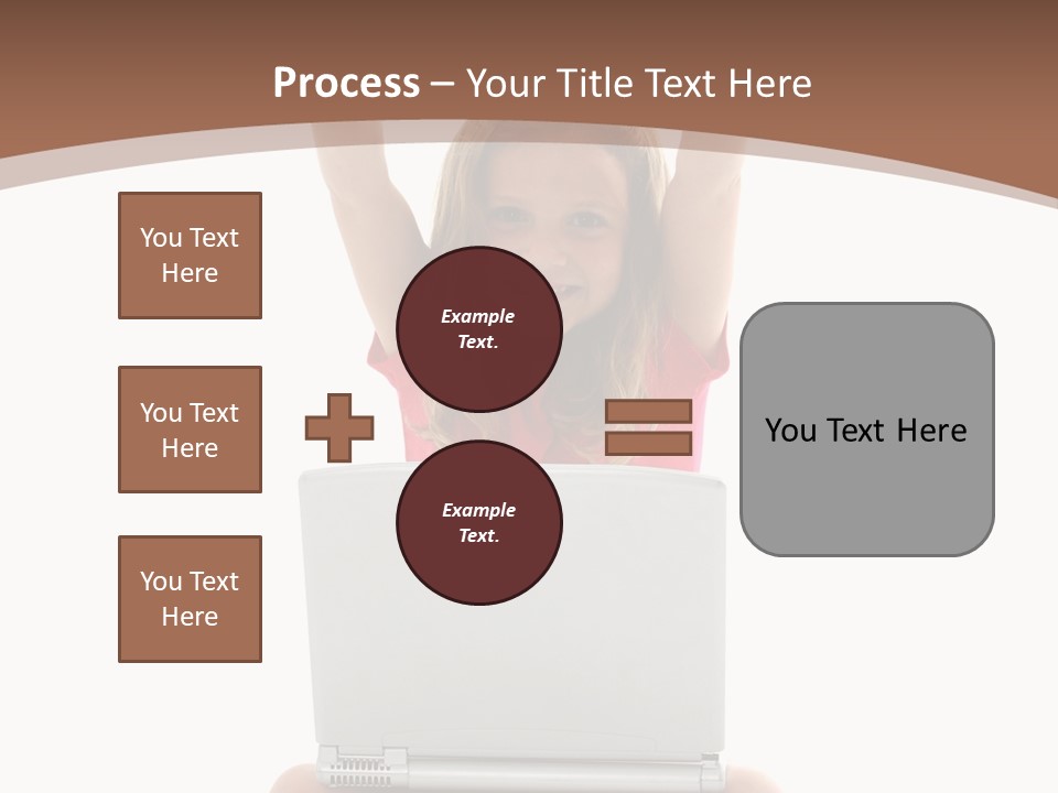 Invitation Balloon Cartoon PowerPoint Template