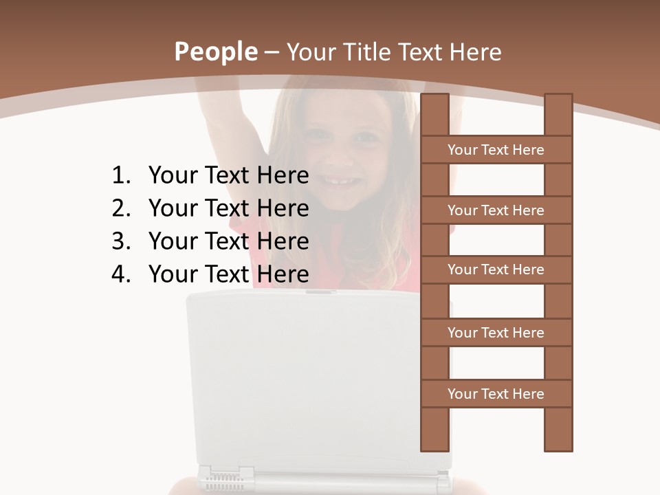 Invitation Balloon Cartoon PowerPoint Template