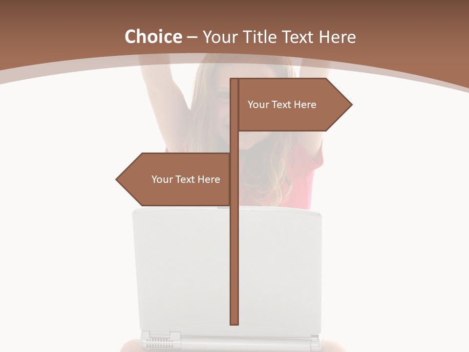 Invitation Balloon Cartoon PowerPoint Template