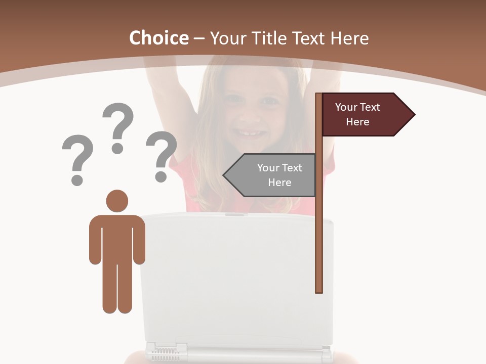 Invitation Balloon Cartoon PowerPoint Template