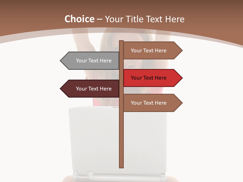 Invitation Balloon Cartoon PowerPoint Template