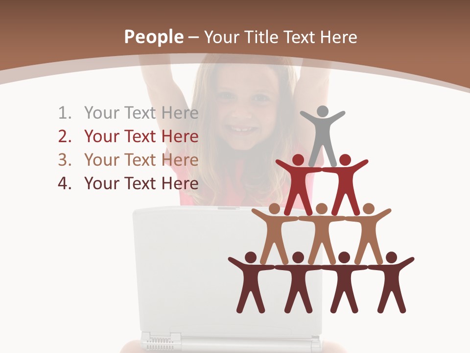 Invitation Balloon Cartoon PowerPoint Template