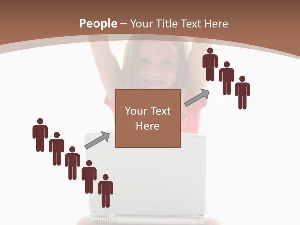 Invitation Balloon Cartoon PowerPoint Template