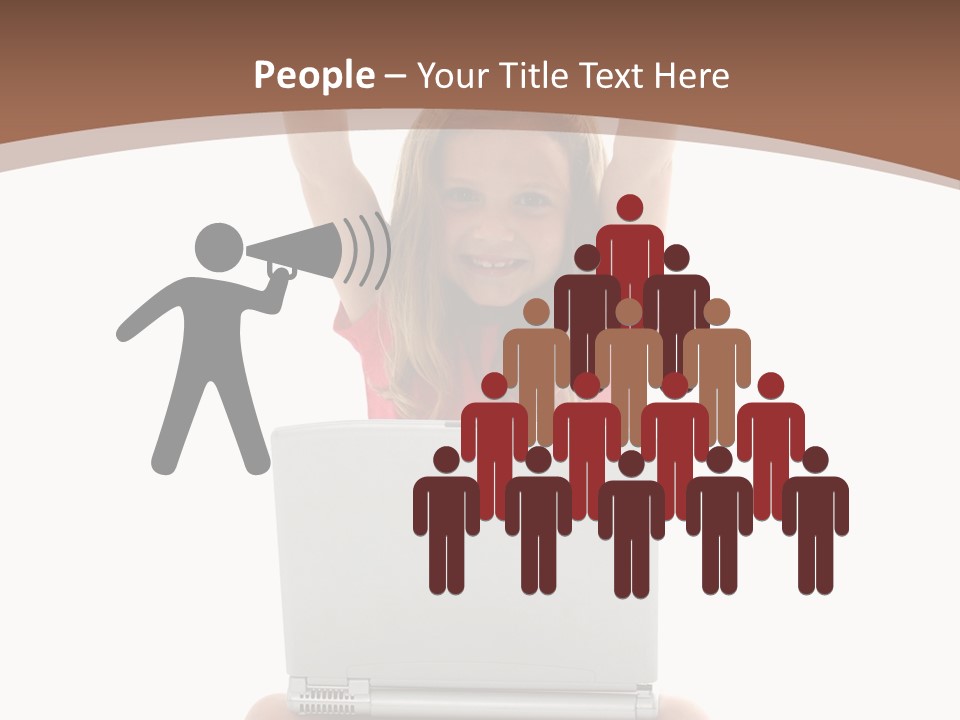 Invitation Balloon Cartoon PowerPoint Template