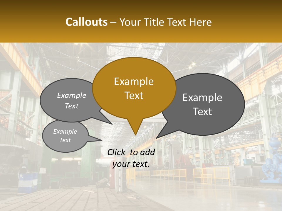 Decoration Set Shape PowerPoint Template