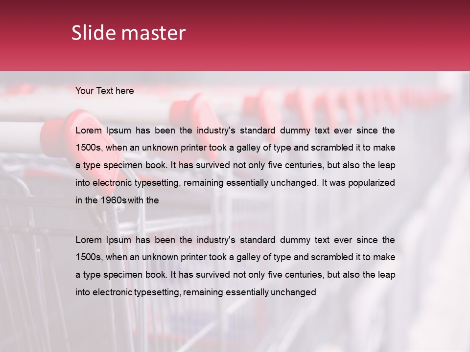 Hat Element Decor PowerPoint Template