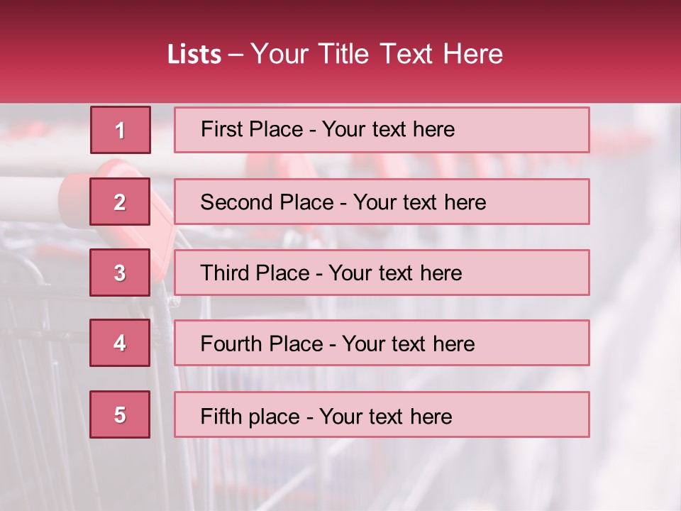 Hat Element Decor PowerPoint Template