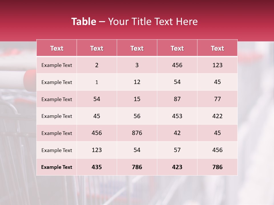 Hat Element Decor PowerPoint Template
