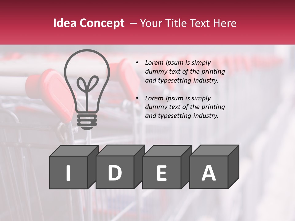 Hat Element Decor PowerPoint Template