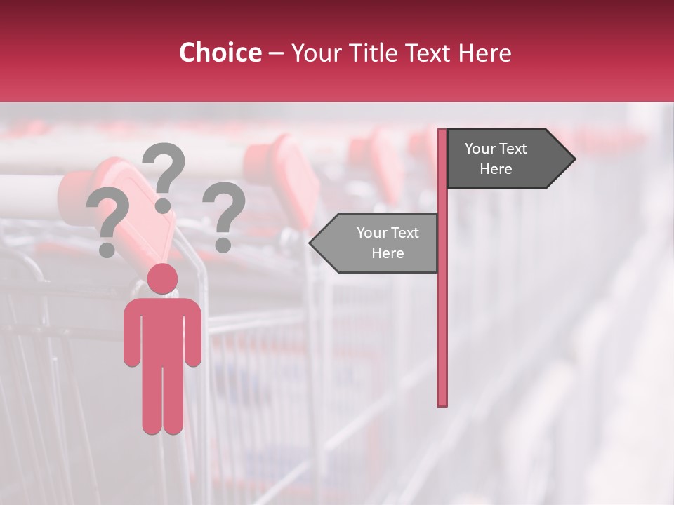 Hat Element Decor PowerPoint Template