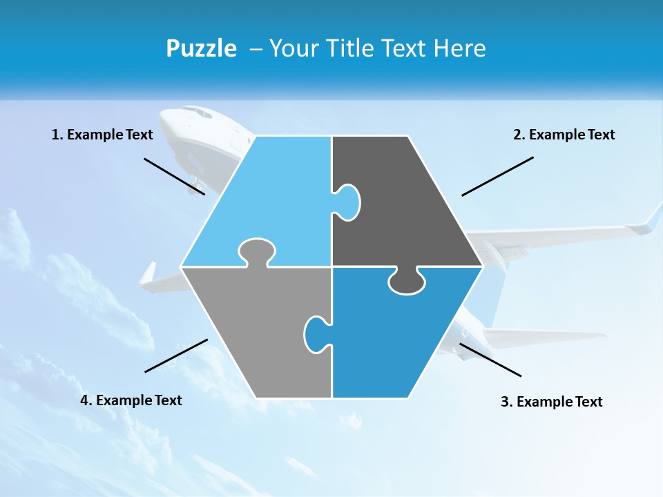 Icon Banner Celebration PowerPoint Template