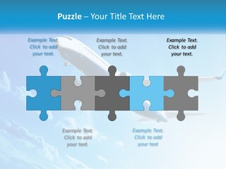 Icon Banner Celebration PowerPoint Template