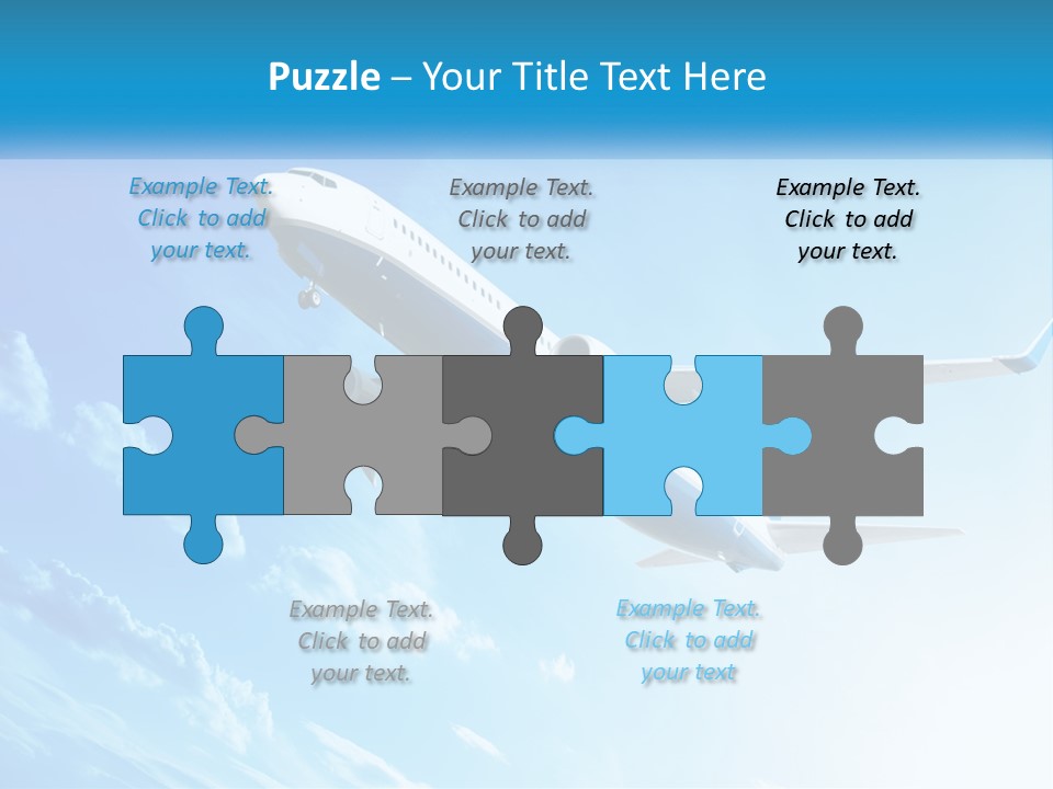 Icon Banner Celebration PowerPoint Template