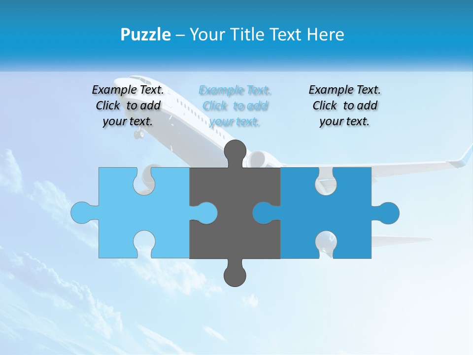 Icon Banner Celebration PowerPoint Template