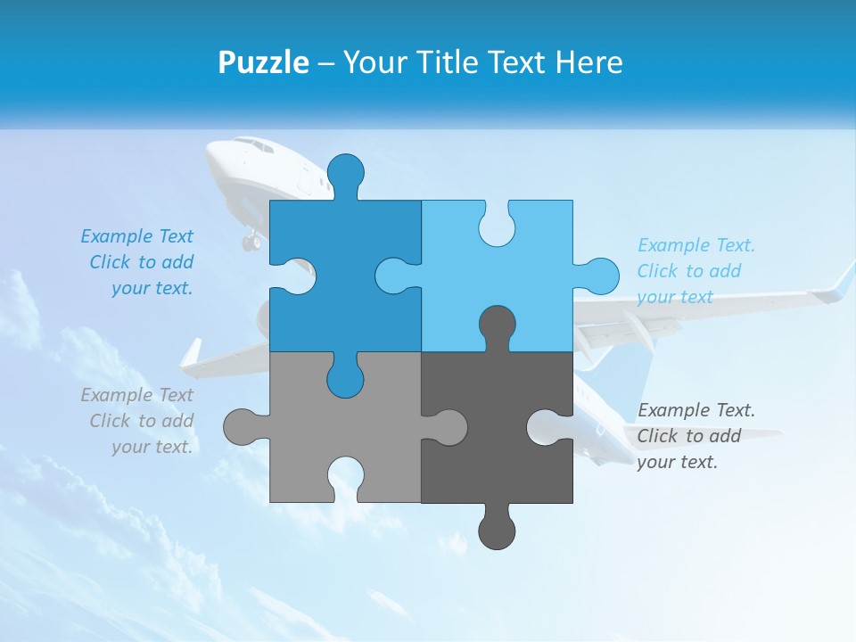 Icon Banner Celebration PowerPoint Template