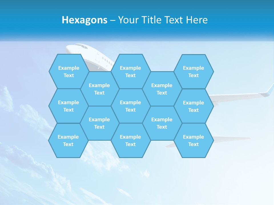 Icon Banner Celebration PowerPoint Template