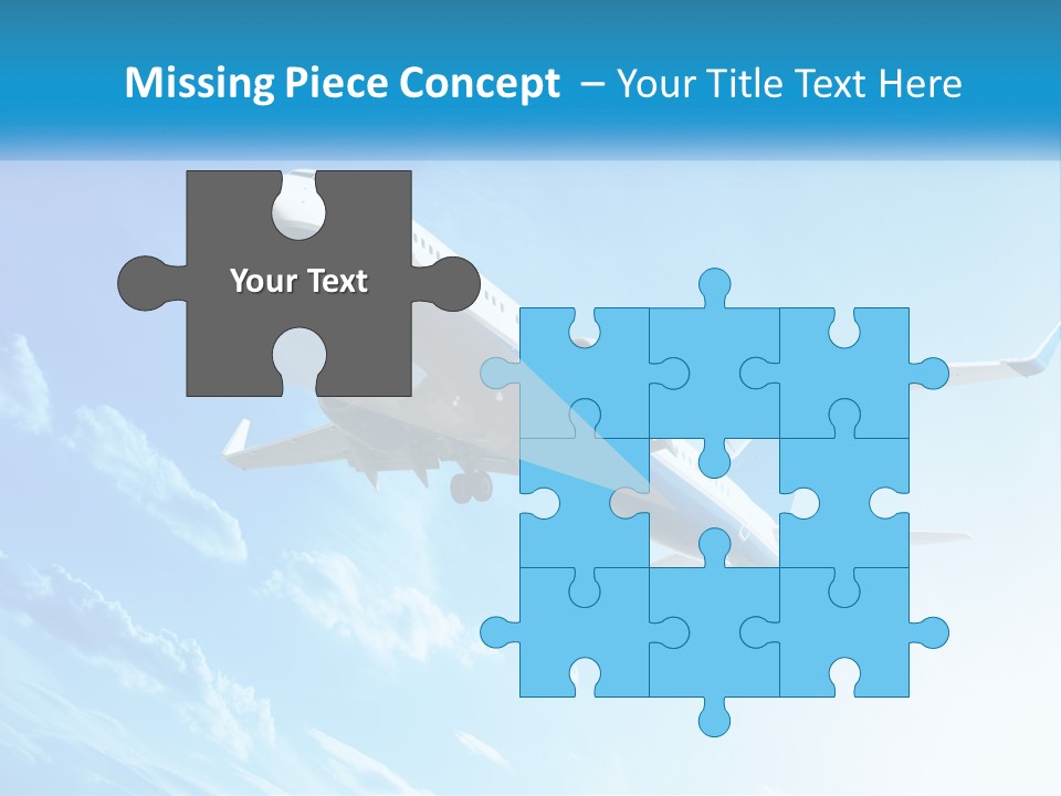 Icon Banner Celebration PowerPoint Template