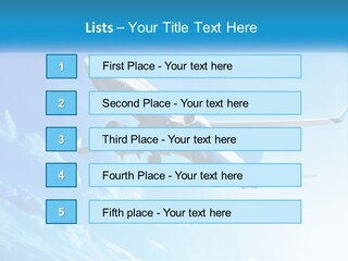 Icon Banner Celebration PowerPoint Template