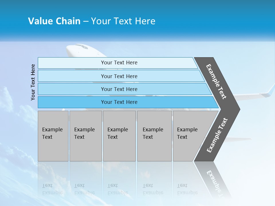 Icon Banner Celebration PowerPoint Template