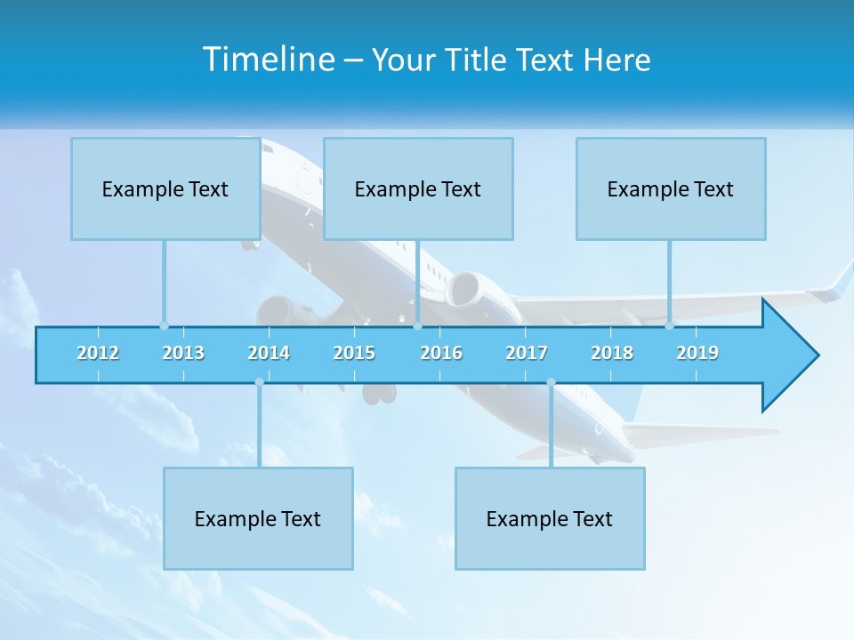 Icon Banner Celebration PowerPoint Template