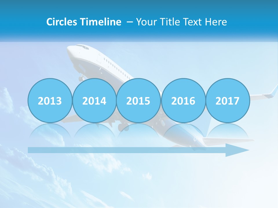 Icon Banner Celebration PowerPoint Template