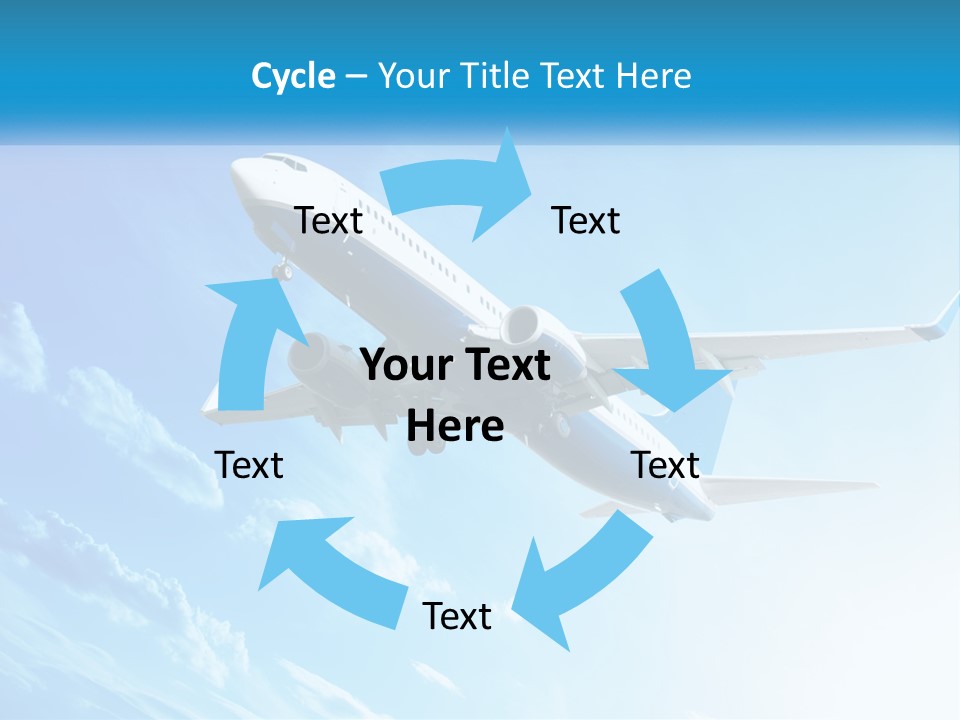 Icon Banner Celebration PowerPoint Template