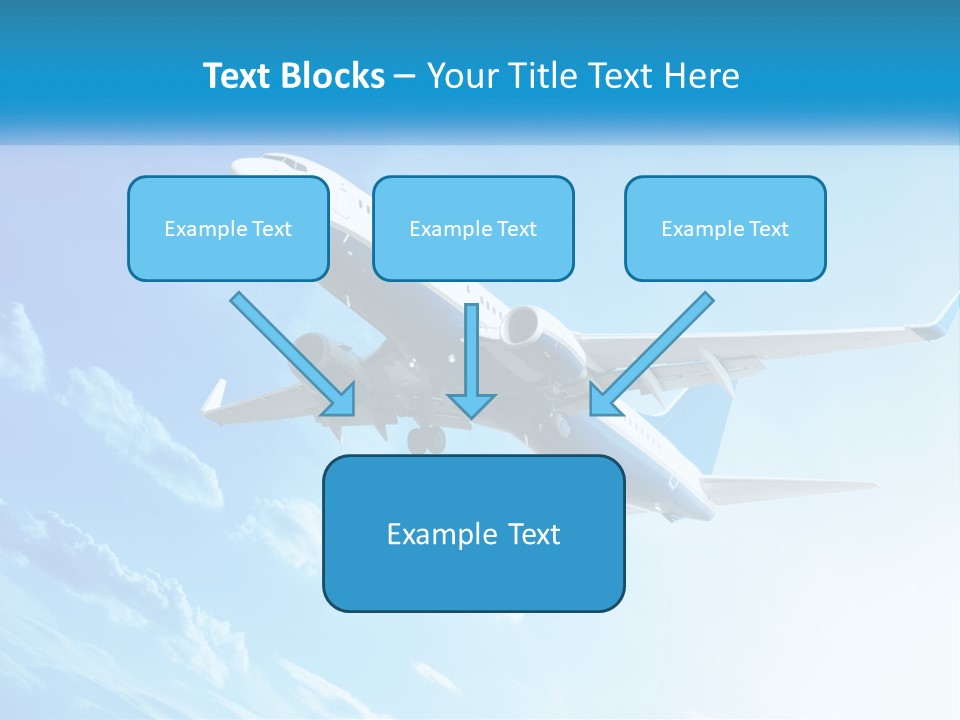 Icon Banner Celebration PowerPoint Template