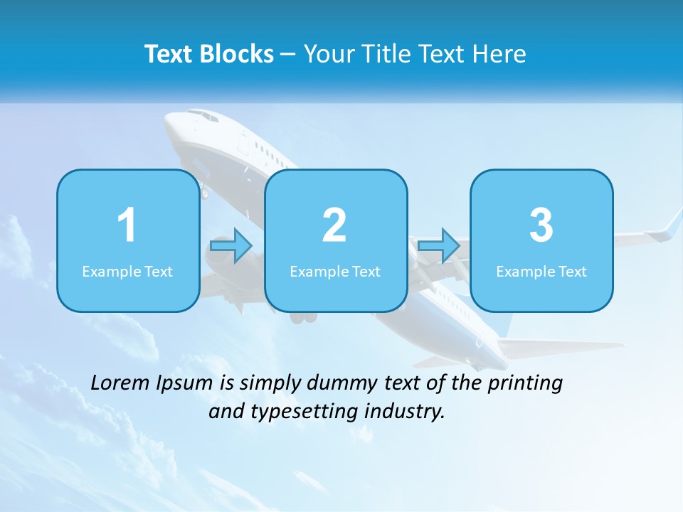 Icon Banner Celebration PowerPoint Template