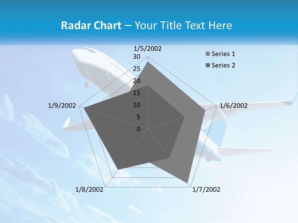 Icon Banner Celebration PowerPoint Template