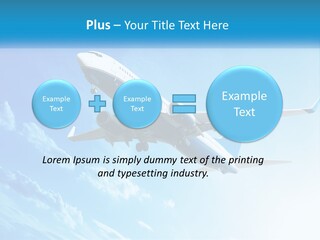 Icon Banner Celebration PowerPoint Template