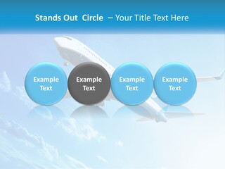 Icon Banner Celebration PowerPoint Template