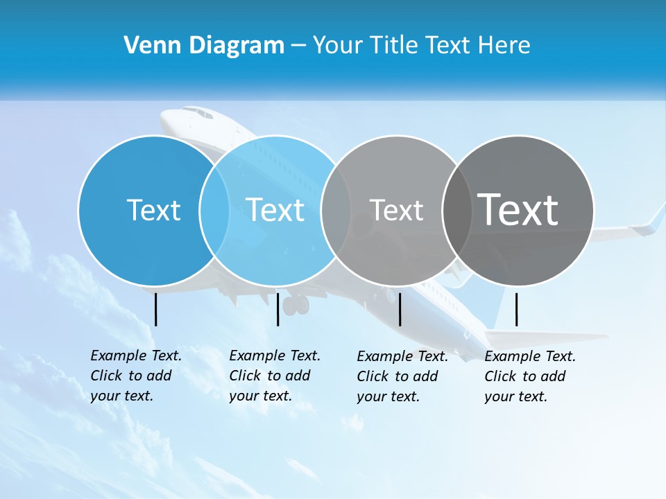 Icon Banner Celebration PowerPoint Template