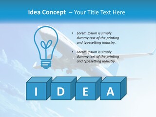 Icon Banner Celebration PowerPoint Template