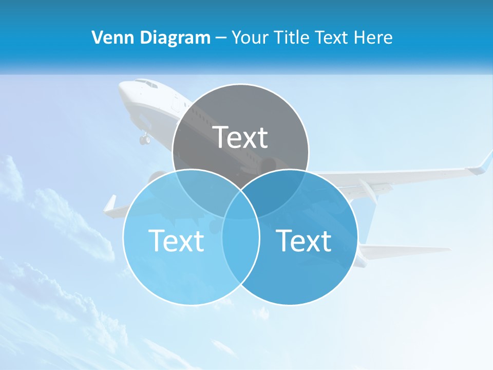 Icon Banner Celebration PowerPoint Template