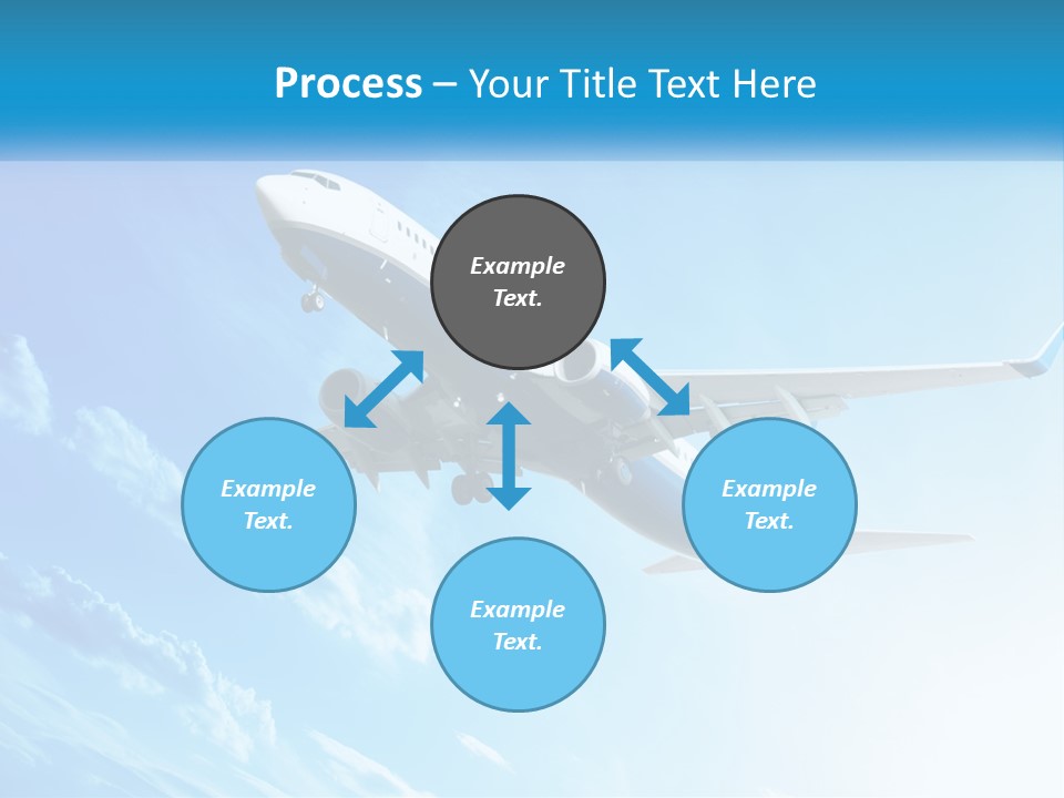 Icon Banner Celebration PowerPoint Template