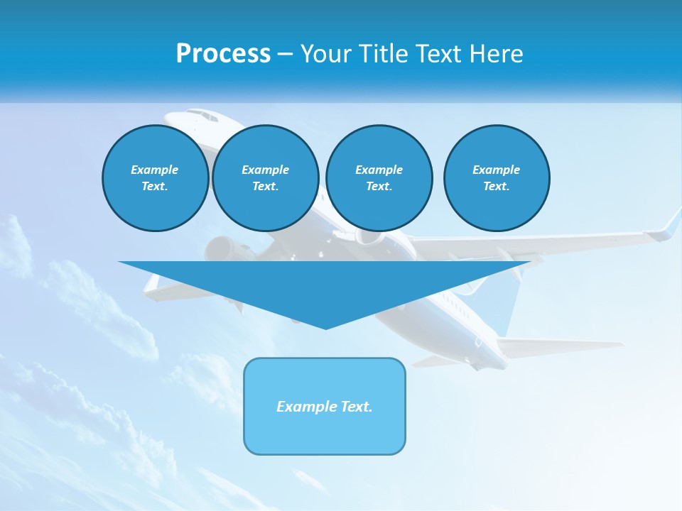 Icon Banner Celebration PowerPoint Template