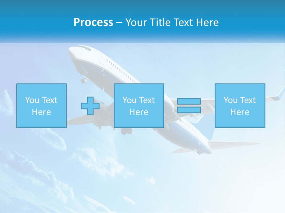 Icon Banner Celebration PowerPoint Template