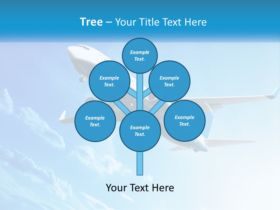 Icon Banner Celebration PowerPoint Template