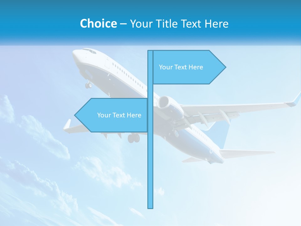 Icon Banner Celebration PowerPoint Template