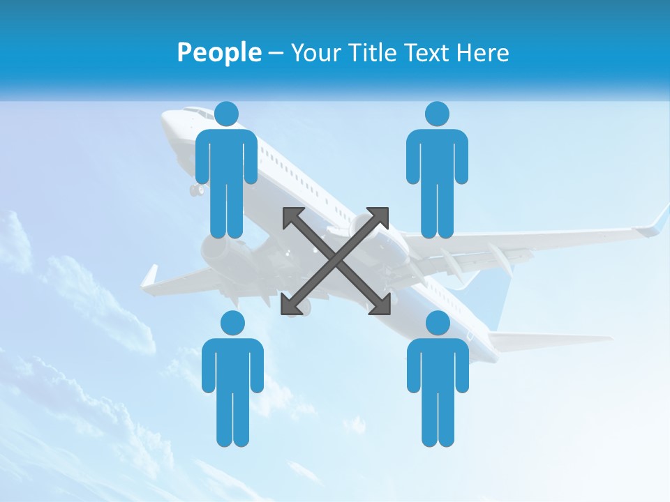 Icon Banner Celebration PowerPoint Template