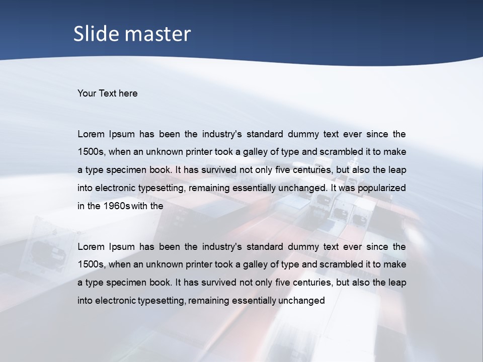 Icon Pink Background PowerPoint Template