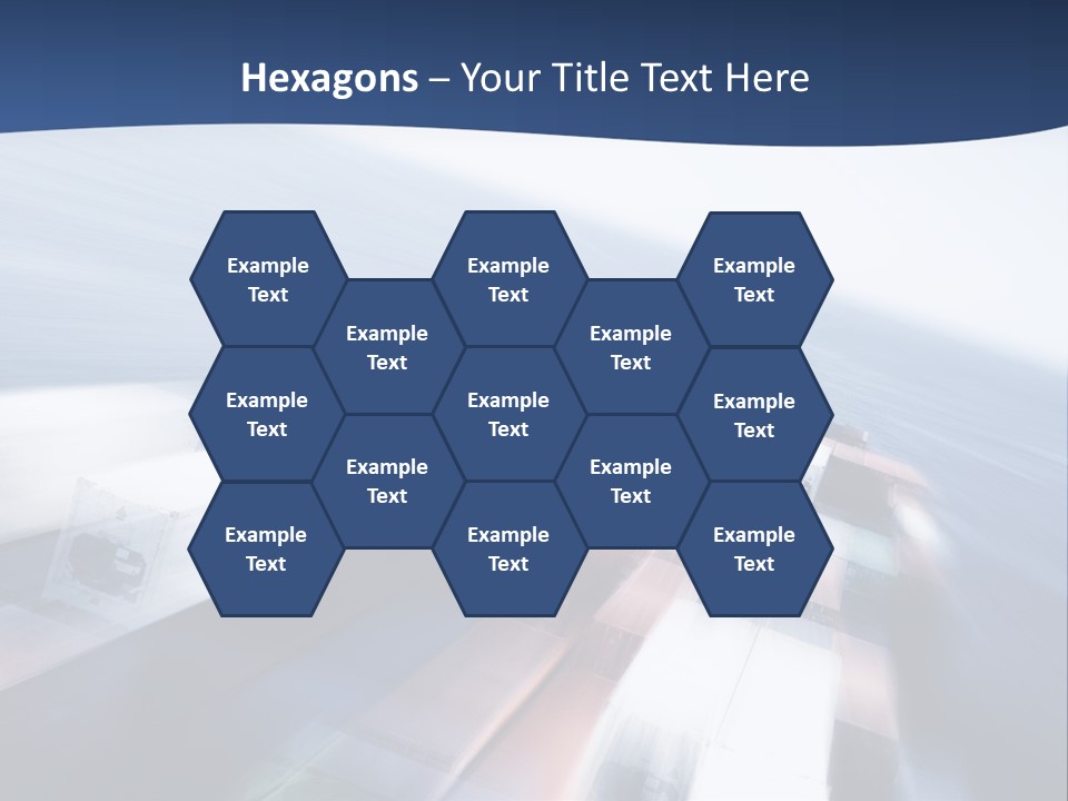 Icon Pink Background PowerPoint Template