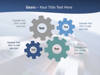 Icon Pink Background PowerPoint Template