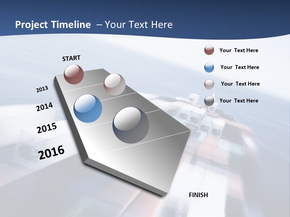 Icon Pink Background PowerPoint Template
