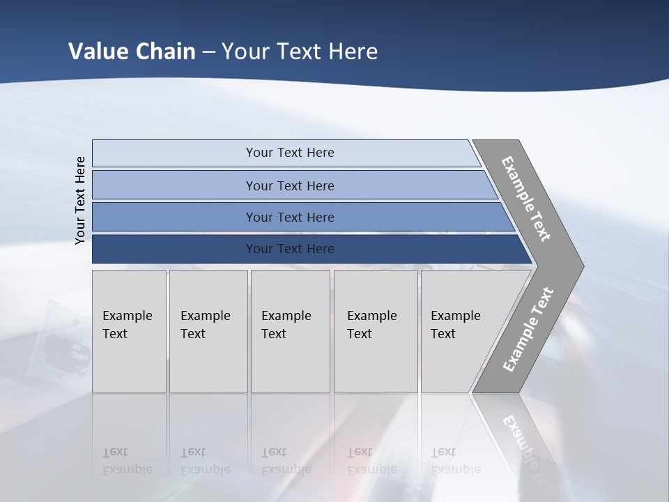 Icon Pink Background PowerPoint Template