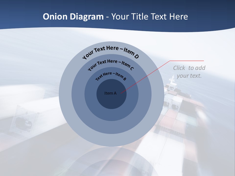 Icon Pink Background PowerPoint Template