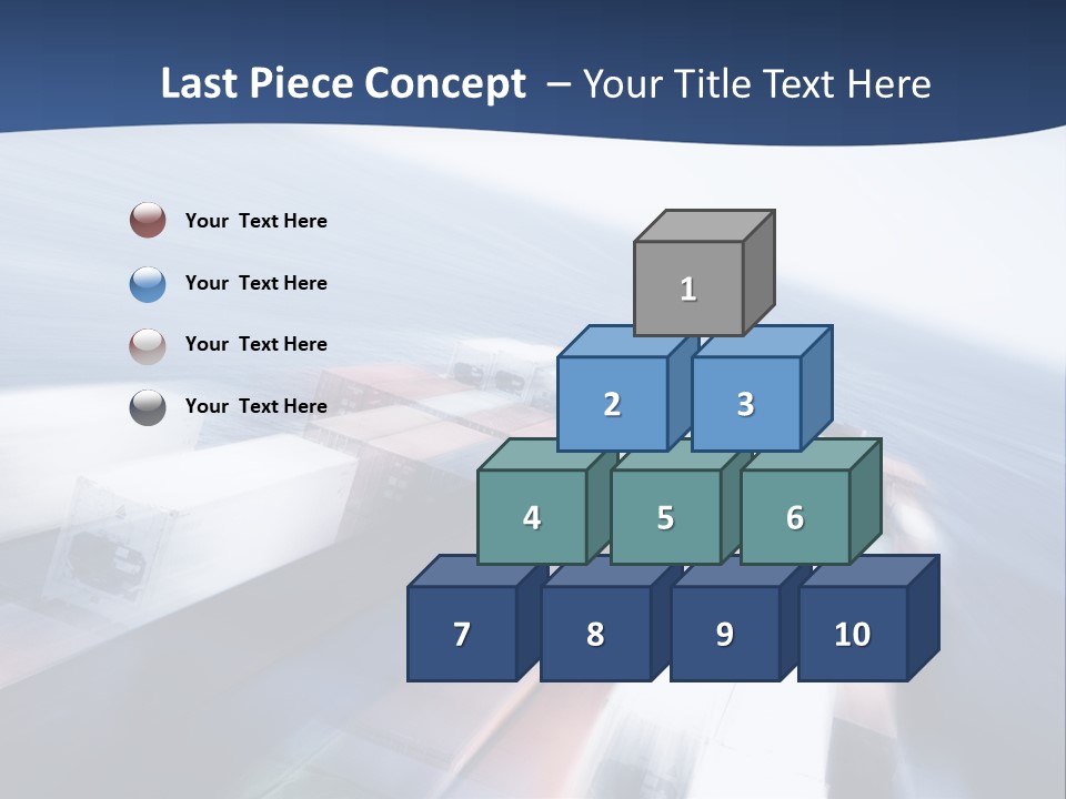 Icon Pink Background PowerPoint Template