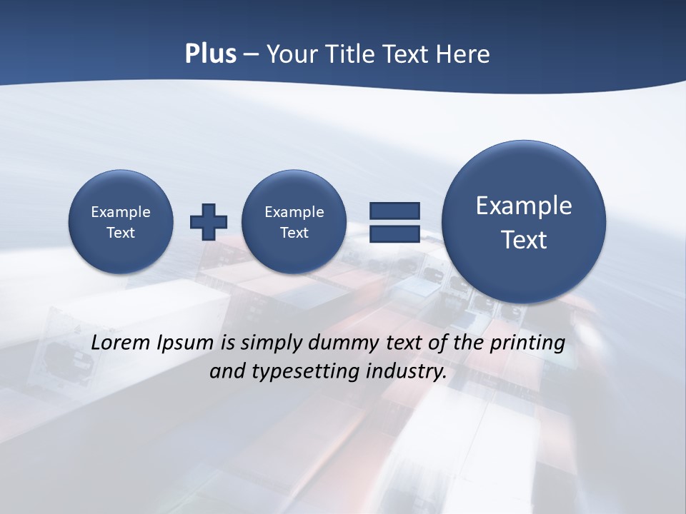 Icon Pink Background PowerPoint Template
