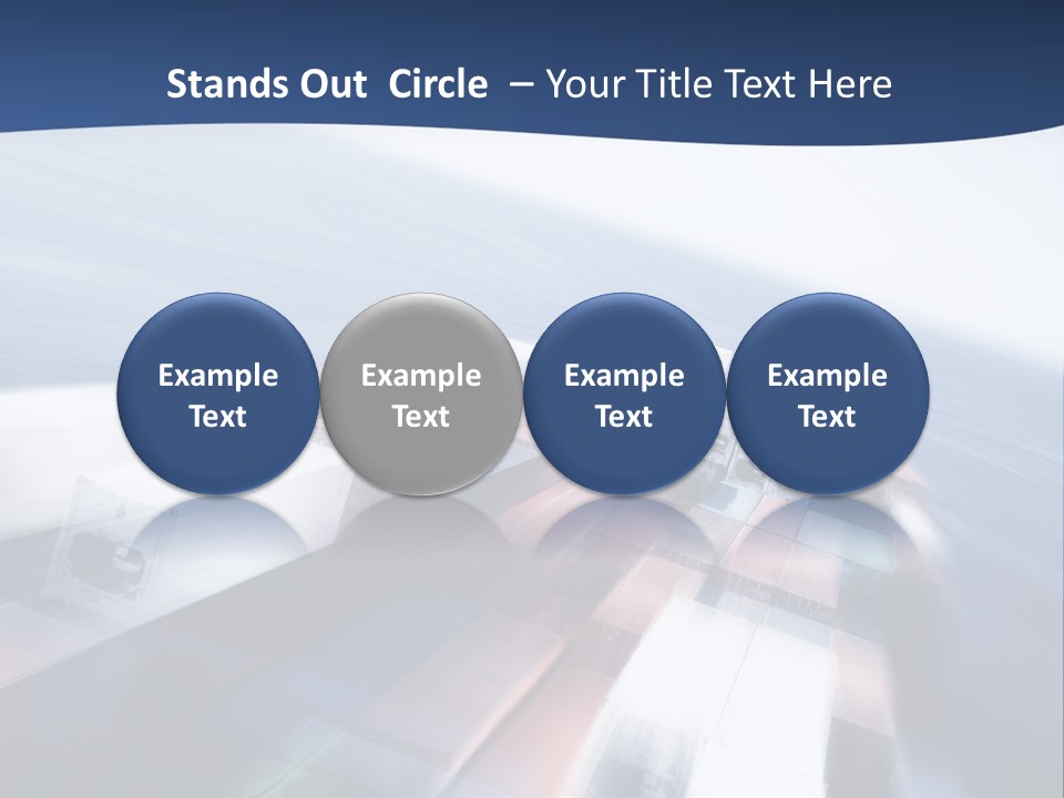 Icon Pink Background PowerPoint Template